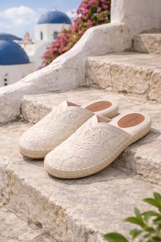 Lace Breeze Mule