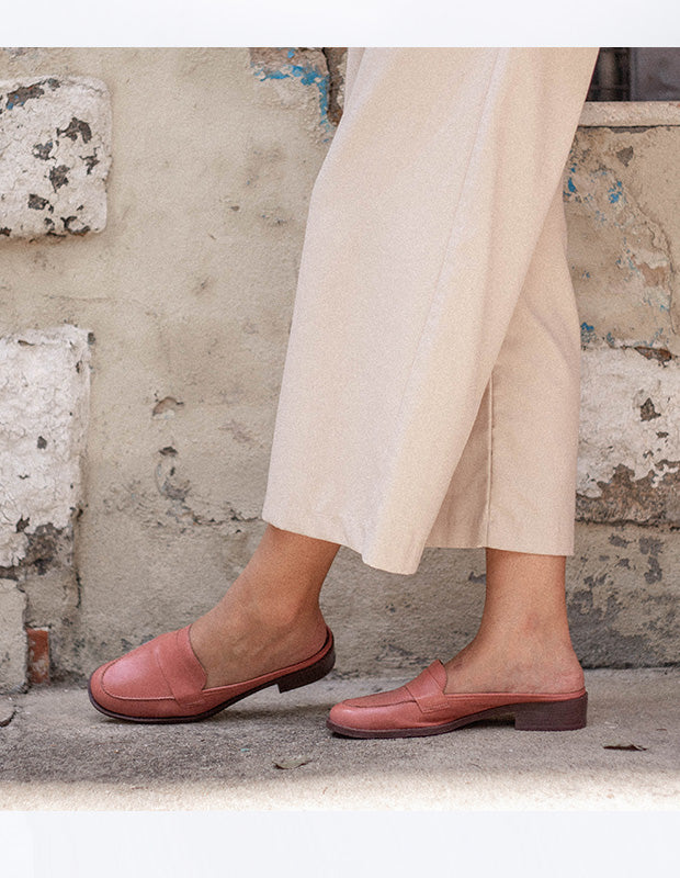 כפכף mule loafer cami