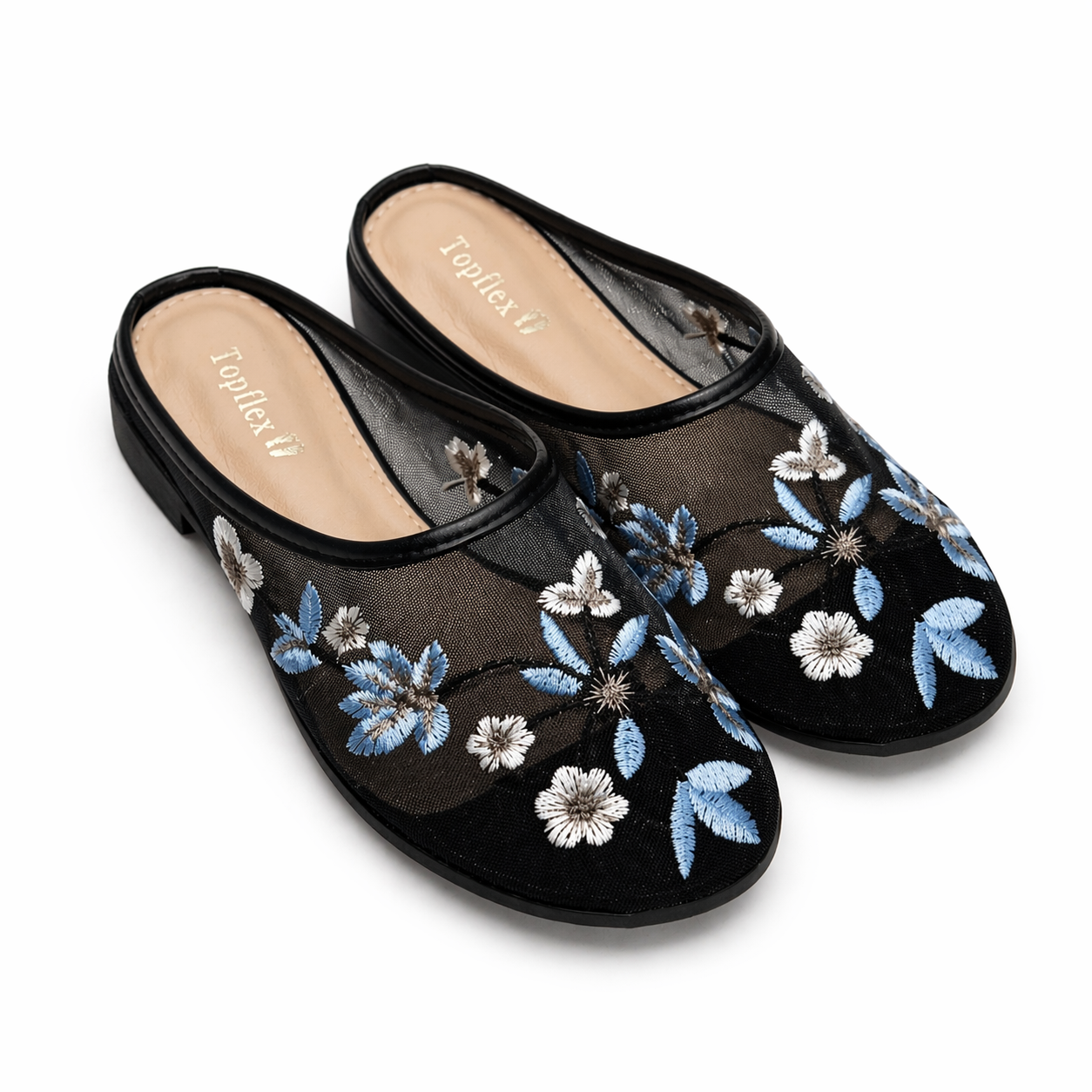 Flora Mesh Mule