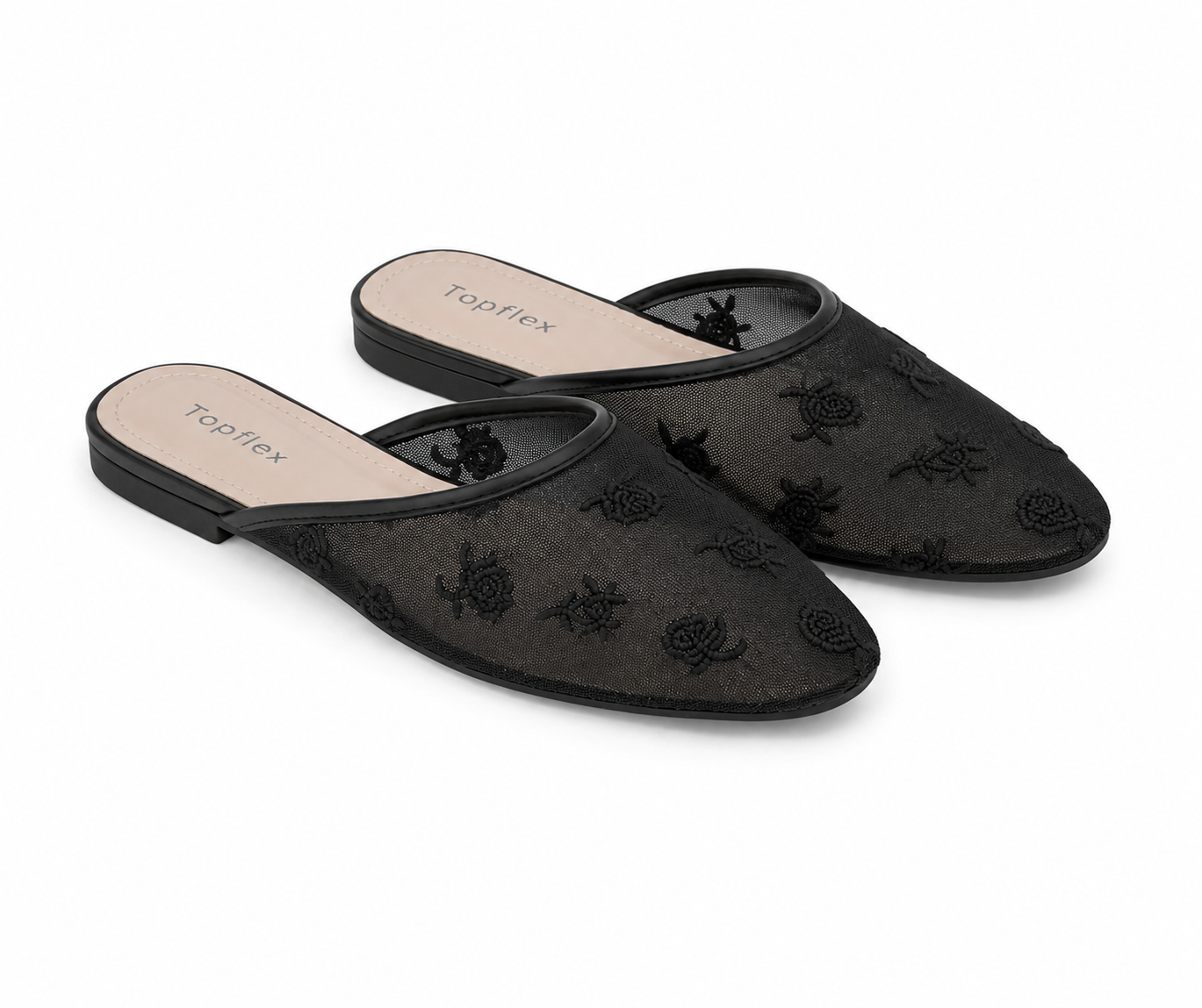 Flora Mesh Mule