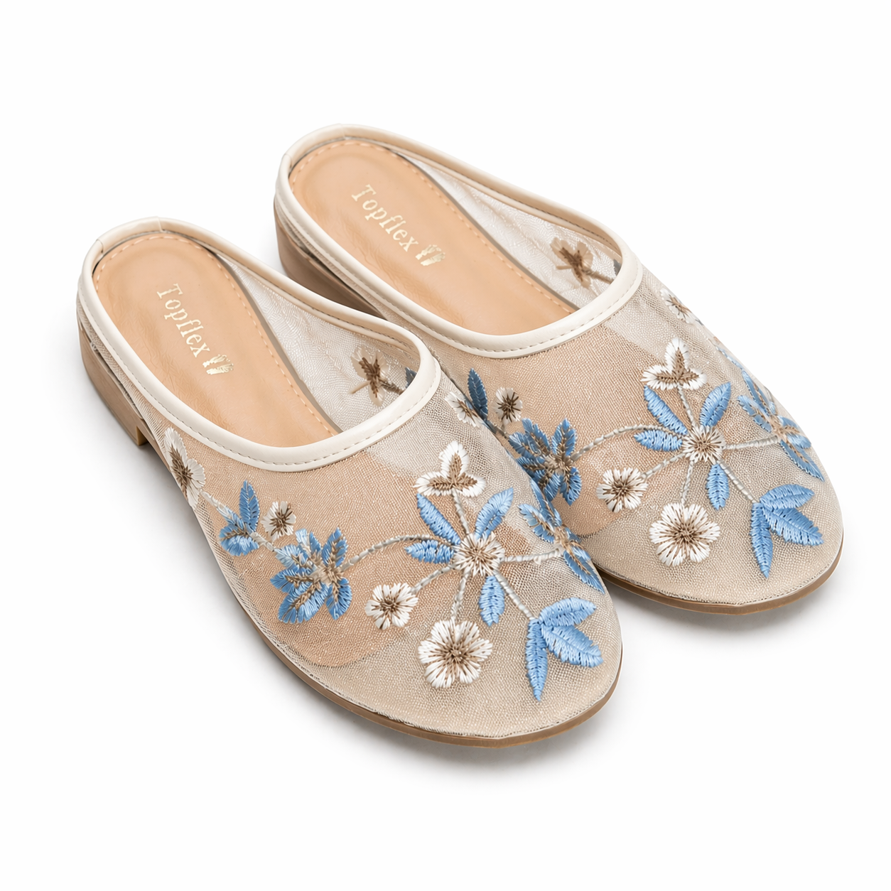 Flora Mesh Mule