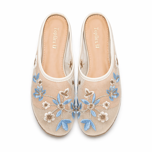 Flora Mesh Mule