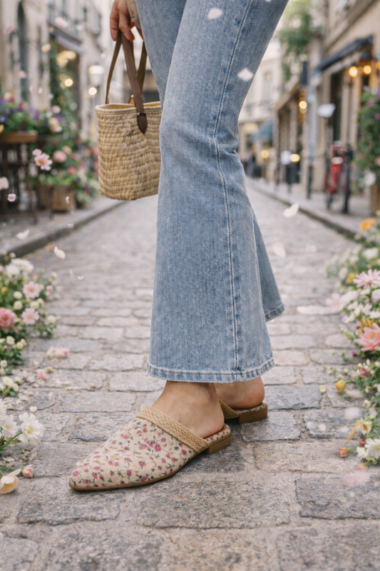 Floral Garden Mule