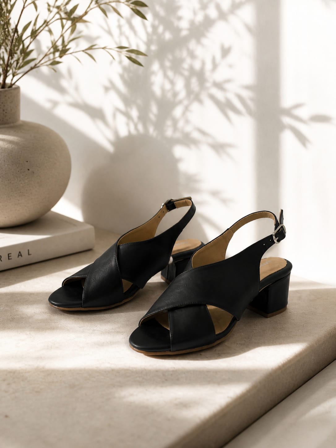 Luna Cross Heel